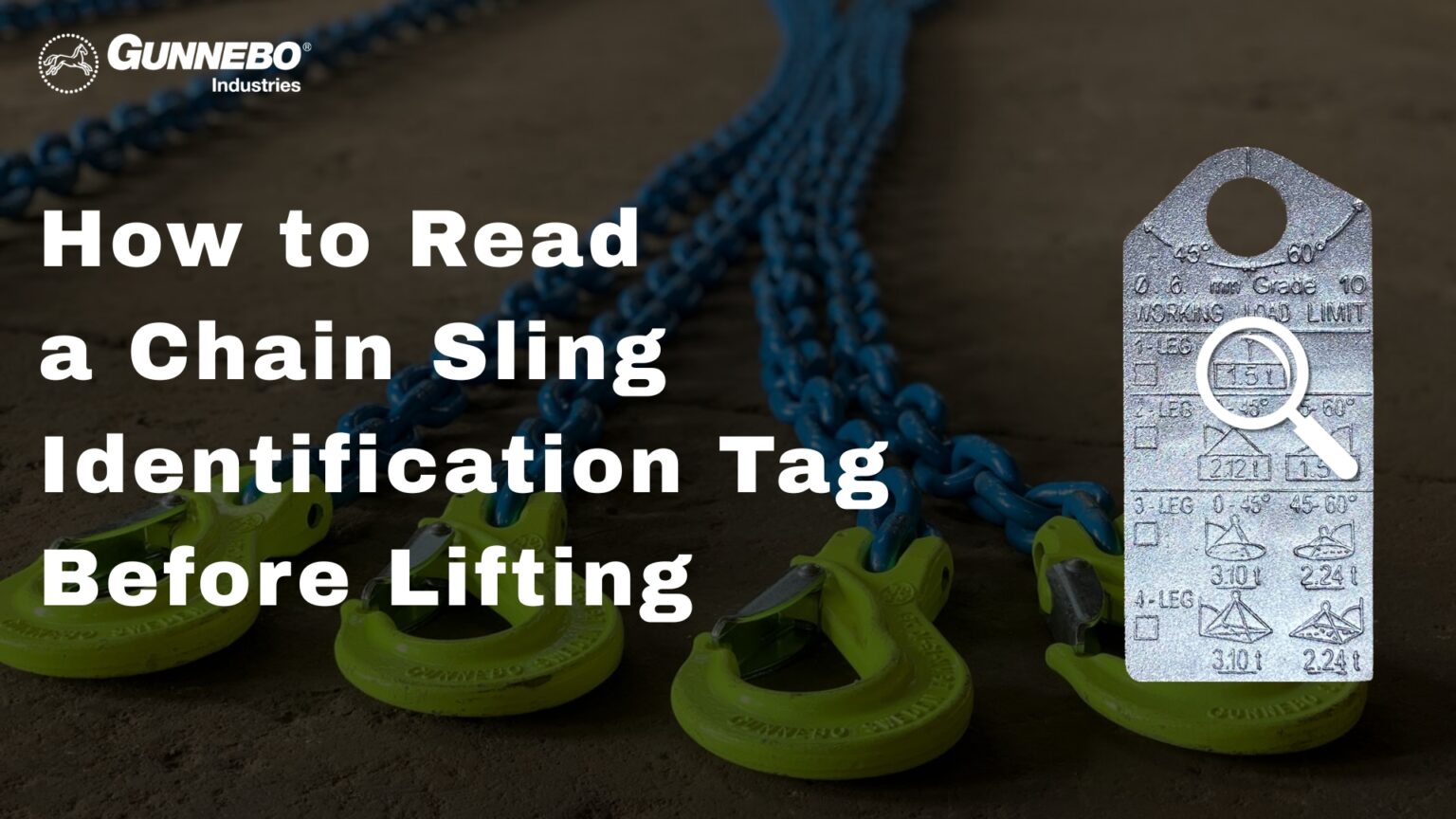 Gunnebo Chain Slings – Proven Safety & Strength for Heavy Lifts